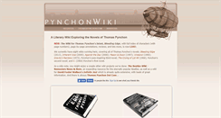 Desktop Screenshot of against-the-day.pynchonwiki.com